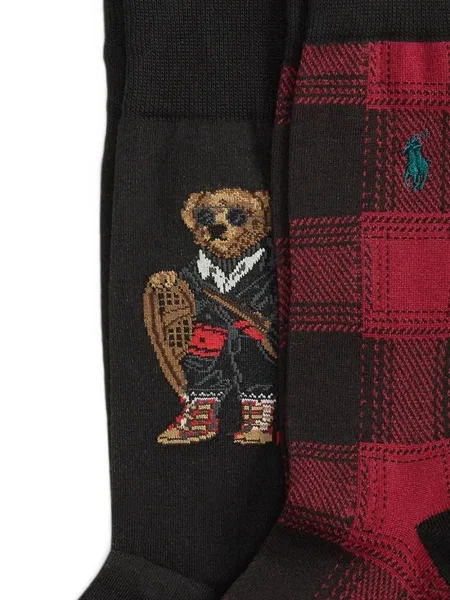 Șosete Polo Ralph Lauren cu 5 buzunare cu broderie tricotate albastru