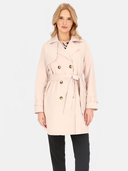 Płaszcz Perso dwurzędowy czarny