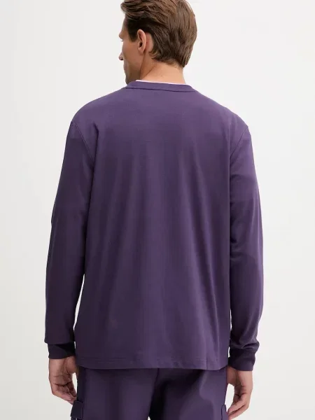 Hosszú ujjú póló Adidas Performance lila