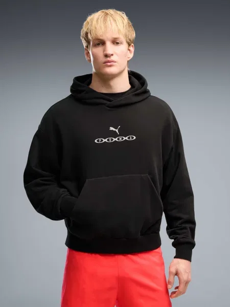 Худи Puma для бега черное