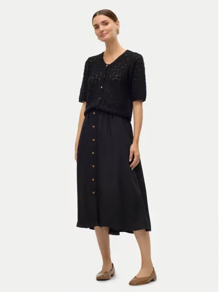 Юбка миди Vero Moda черная