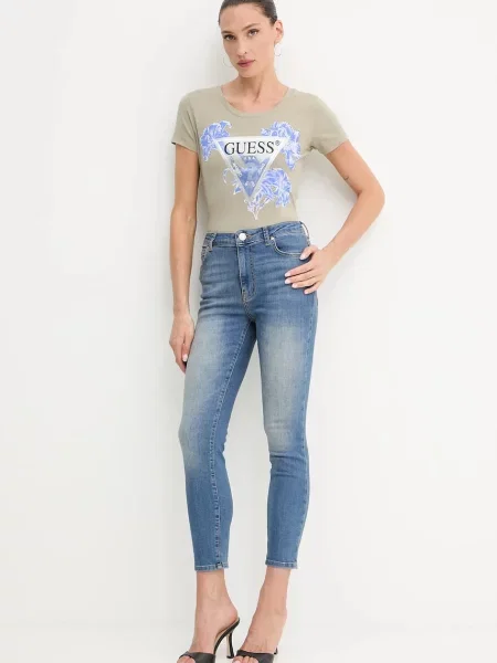 Футболка Guess зеленая