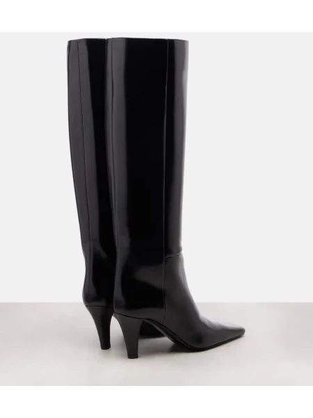 Cizme Saint Laurent din piele negru