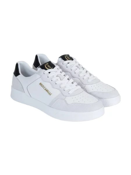 Sneakersy Just Cavalli białe