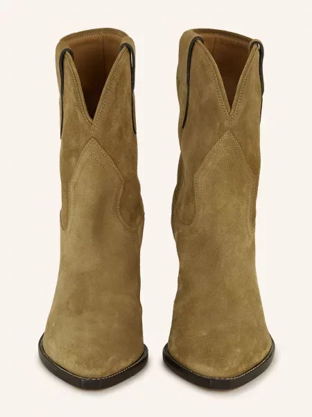 Isabel Marant Botki Leyane-Gb beige beżowe