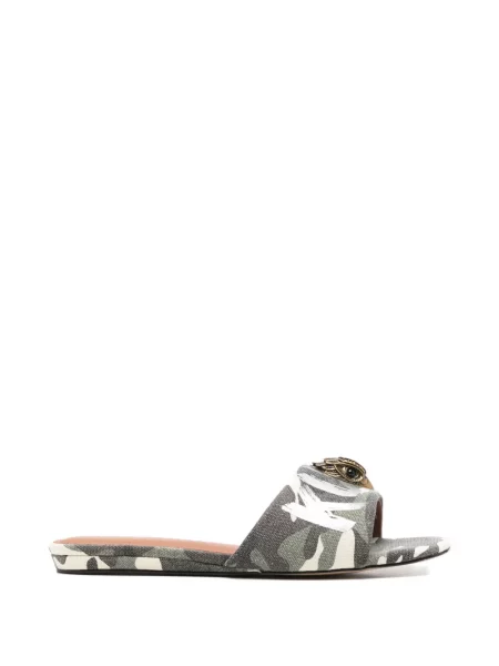 Sandale Kurt Geiger London cu model camuflaj gri