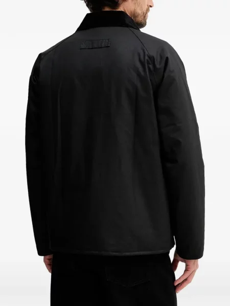 Geacă Barbour de catifea cord negru