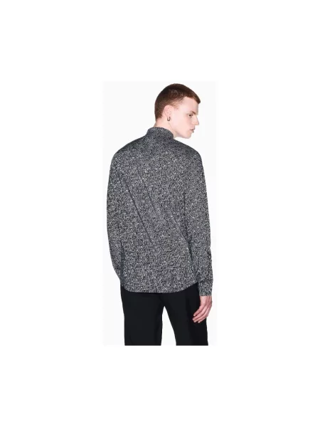Košeľa Armani Exchange čierna