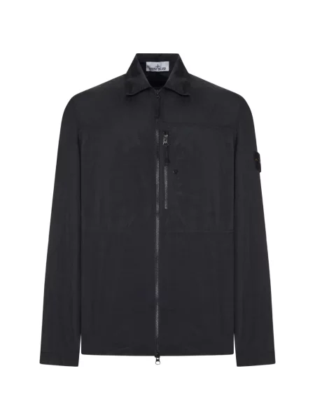 Geacă Stone Island cu strasuri negru
