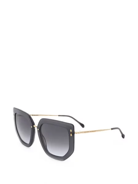 Ochelari de soare Isabel Marant Eyewear cu imprimeu geometric negru