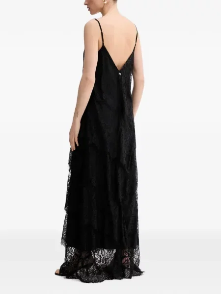 Rochie maxi Aniye By din dantelă negru