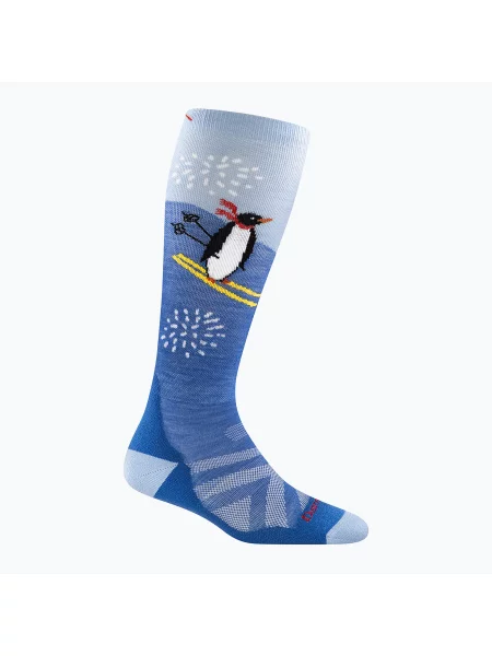Șosete de schi pentru copii Darn Tough Penguin Peak OTC Midweight with Cushion stellar