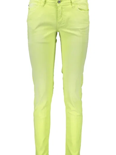 Pantaloni Just Cavalli galben