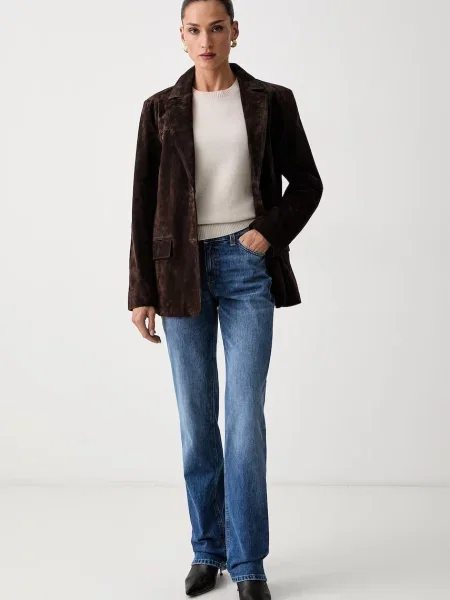 Guess blugi straight pentru femei NICKY