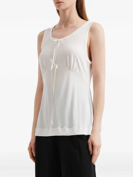 Top Simone Rocha alb