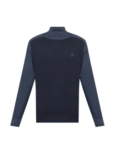 Golf golf Etro wełniany niebieski