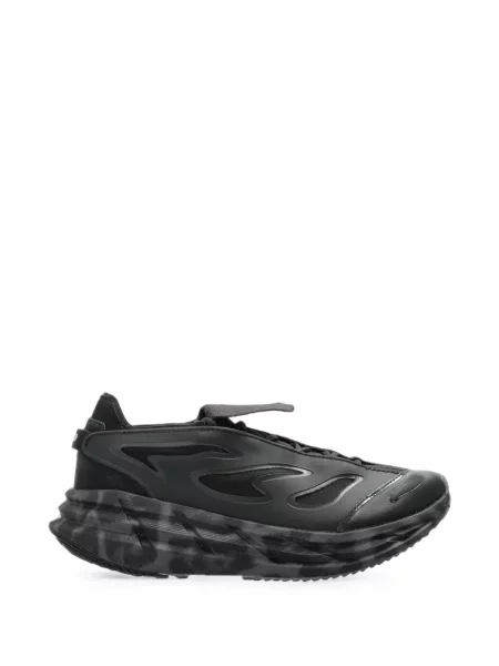 Sneakerși Adidas By Stella Mccartney cu șireturi din dantelă negru