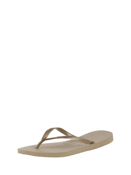 Dámske žabky Havaianas Slim sand grey / light golden sivá
