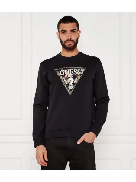 GUESS Hanorac negru