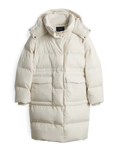 OPUS Palton de iarnă Hallusi crem