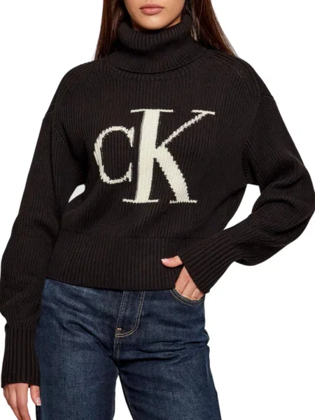 Golf golf Calvin Klein czarny