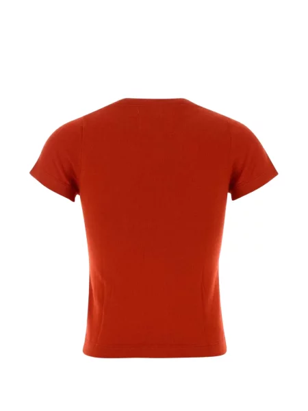 Tricou Extreme Cashmere din cașmir roșu