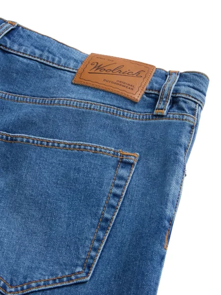 Blugi Woolrich cu 5 buzunare albastru