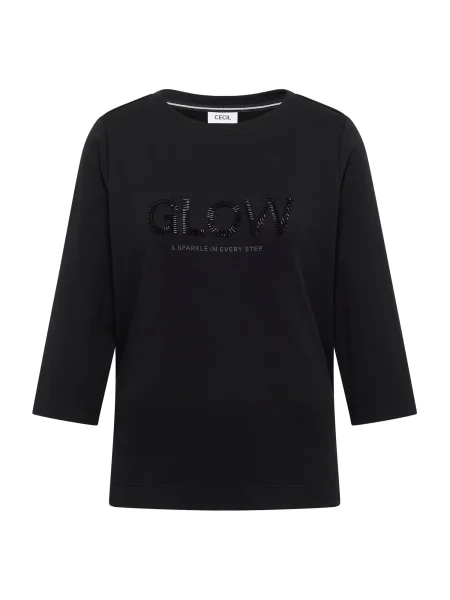 CECIL Tricou negru
