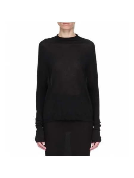 Dzianinowy sweter Rick Owens czarny