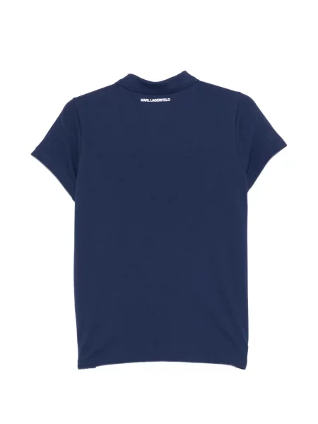 Polo Karl Lagerfeld albastru