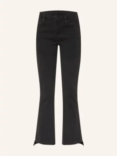 True Religion Dżinsy Z Rozszerzanymi Nogawkami Halle schwarz czarne