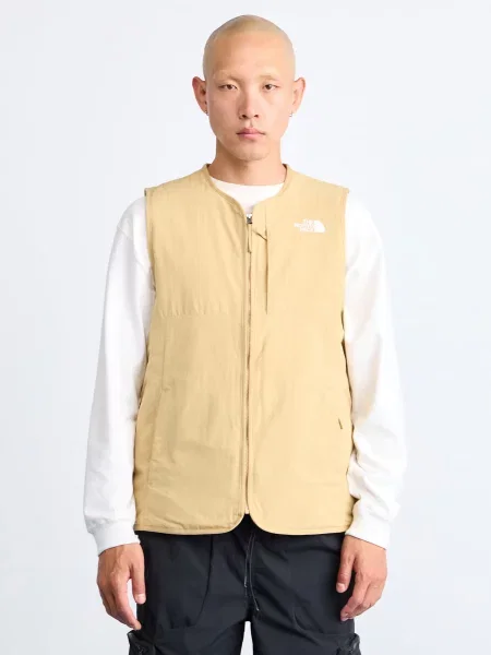 THE NORTH FACE Športová vesta ILTI žltohnedá biela