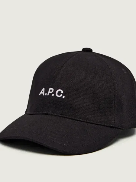 A.P.C. Șapcă baseball CHARLIE negru