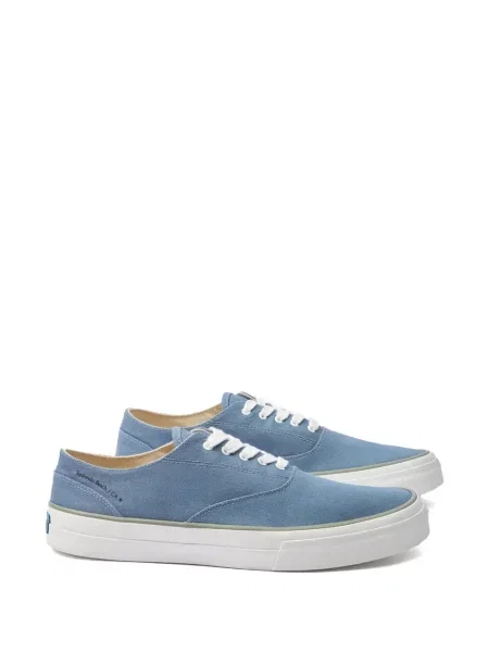 Sneakerși Fortela din canvas albastru