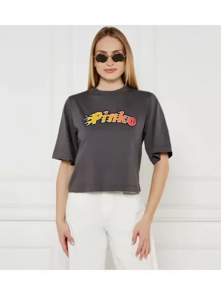 Pinko Tricou NIAMEY | Relaxed fit gri