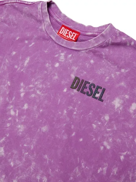 Koszulka dziecięca Diesel fioletowa