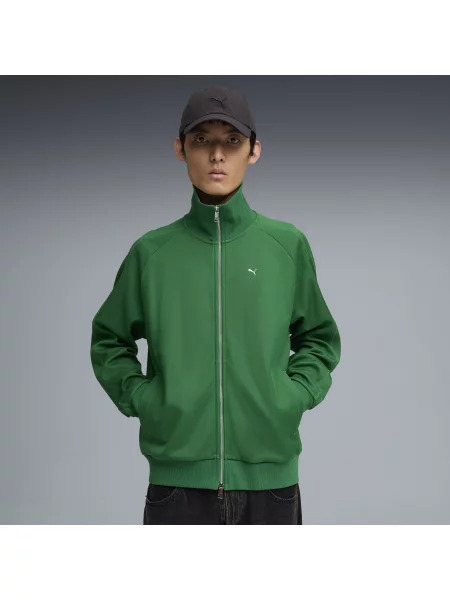 PUMA kurtka sportowa T7 Odzież S zielony