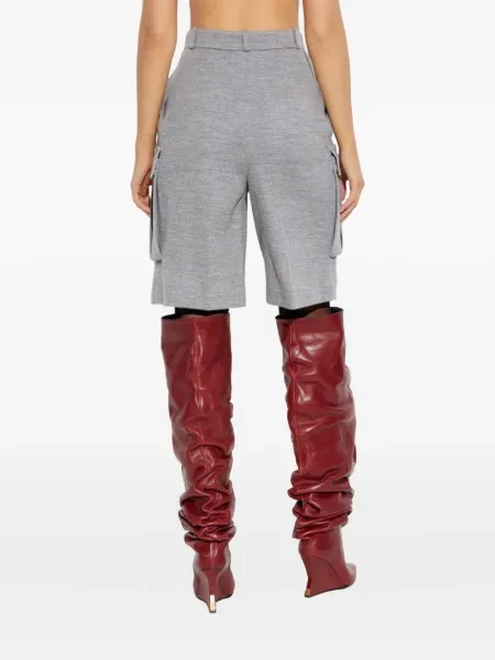 Pantaloni scurți cargo Balmain gri