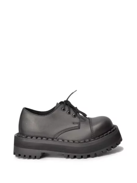 Pantofi derby Altercore cu platformă negru