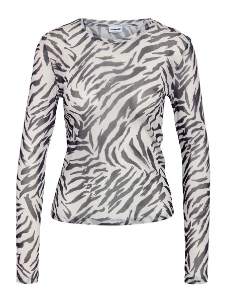 Noisy may Tričko NMJudith světle šedá černá