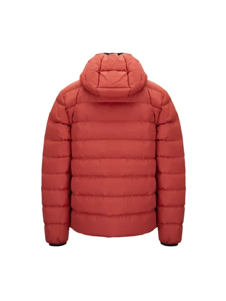 Kurtka puchowa Refrigiwear z kapturem różowa