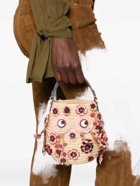 Чанта Anya Hindmarch на цветя