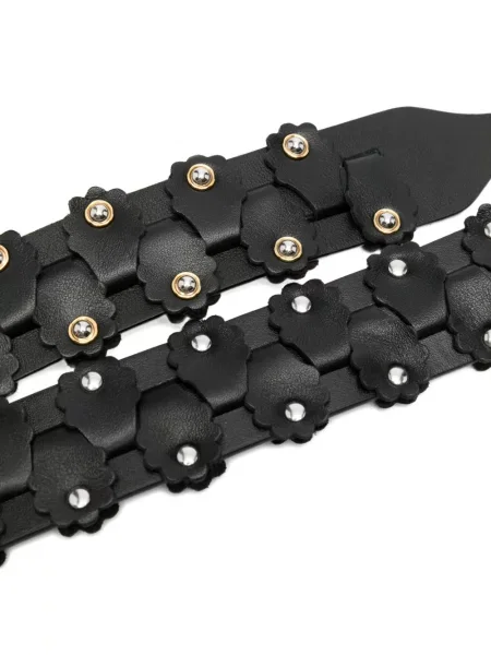 Cu centură curea Sandro cu model floral negru