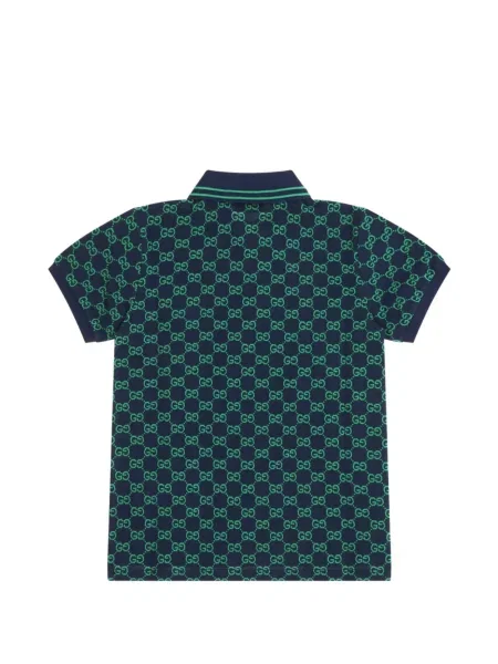 Koszulka polo dziecięca Gucci niebieska