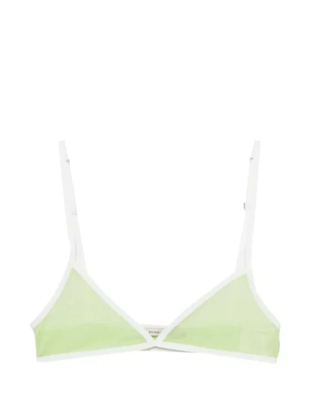 Sutien bralette Paloma Wool de lână verde