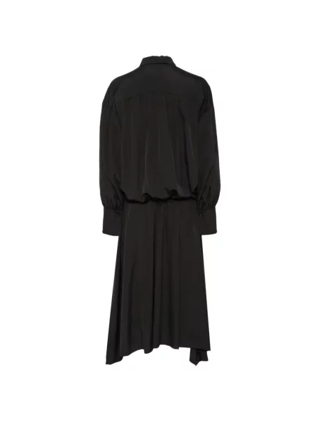 Rochie midi Juun.j cu funde negru