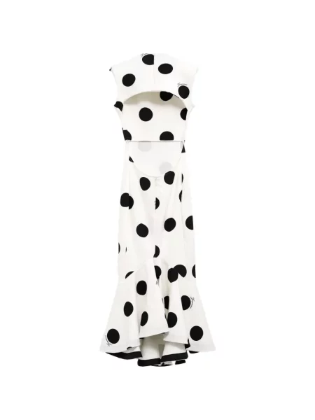 Rochie Jacquemus cu buline alb