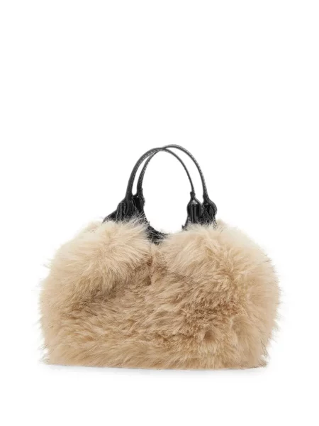 Szőrös shopper táska Gianni Chiarini