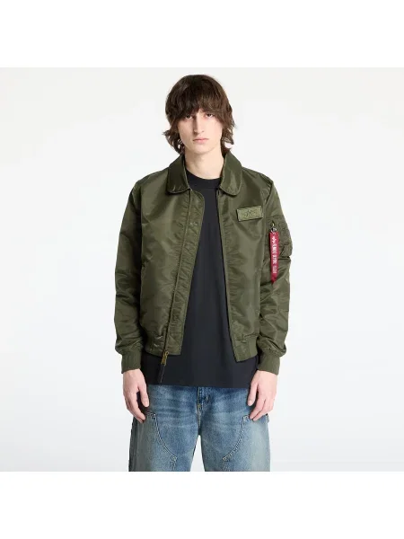 Jachetă Alpha Industries Flying Tigers CWU Dark Olive M kaki