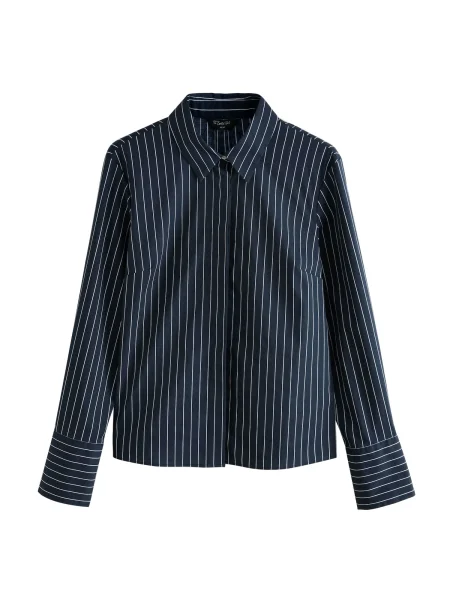 Next Bluză bleumarin alb